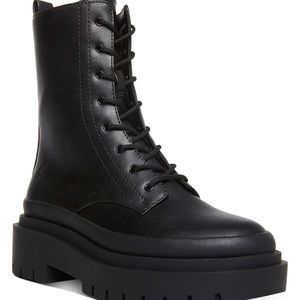 Cool Planet by Steve Madden Moss Combat Booties size 10